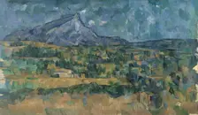 Mont Sainte-Victoire, ca. 1902-6. Creator: Paul Cezanne