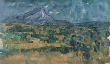 Mont Sainte-Victoire, ca. 1902-6. Creator: Paul Cezanne
