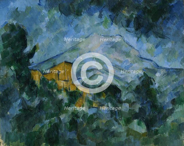 Mont Sainte-Victoire and Château Noir. Artist: Cézanne, Paul (1839-1906)