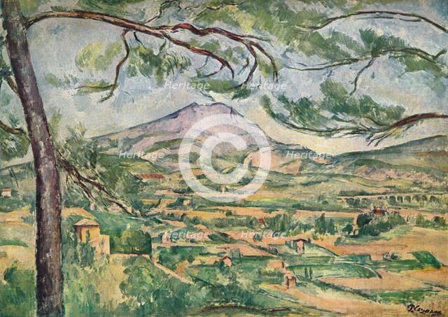 'Mont Sainte-Victoire with Large Pine', c1887. 