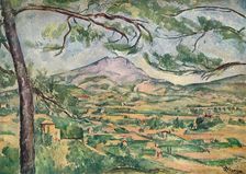 Mont Sainte-Victoire with Large Pine c1887