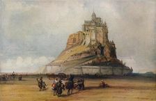 Mont St. Michel c1861. Artist: William Callow