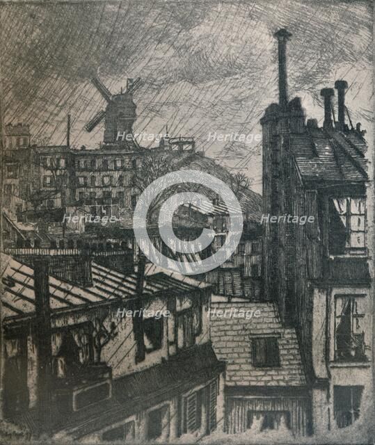 'Montmartre', 1897. Artist: Eugene Bejot.