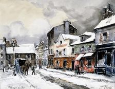 Montmartre Under Snow c1900-1951. Artist: Frank Will