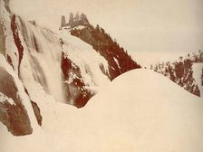 Montmorenci, Indiania - Ice Cone, 1902. Creator: Unknown