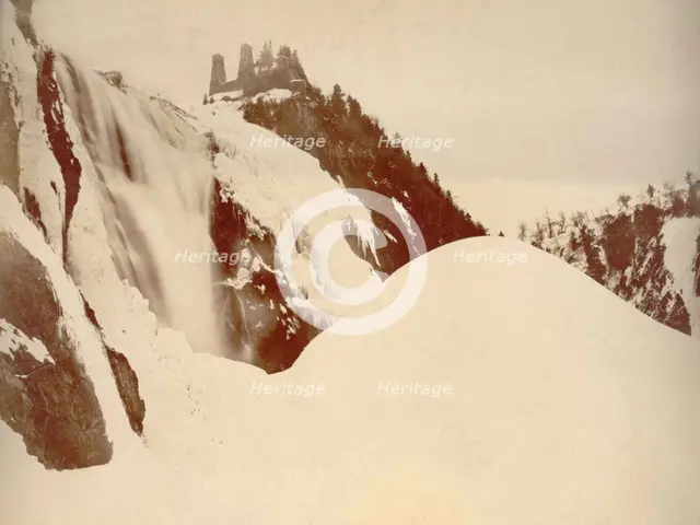 Montmorenci, Indiania - Ice Cone, 1902. Creator: Unknown.
