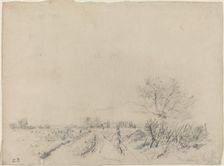 Montmorency Road, c. 1850/1860. Creator: Camille Pissarro