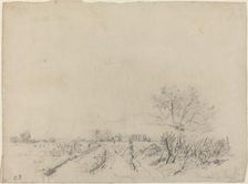 Montmorency Road, c. 1850/1860. Creator: Camille Pissarro