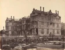 Montacute House near Yeovil, 1857-60. Creator: Alfred Capel-Cure