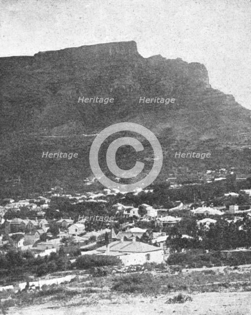 ''Montagne de la Table; Afrique Australe', 1914. Creator: Unknown.