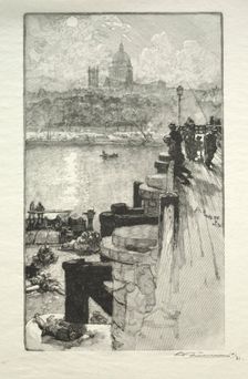Montagne Ste. Genevieve. Creator: Auguste Louis Lepère (French, 1849-1918)
