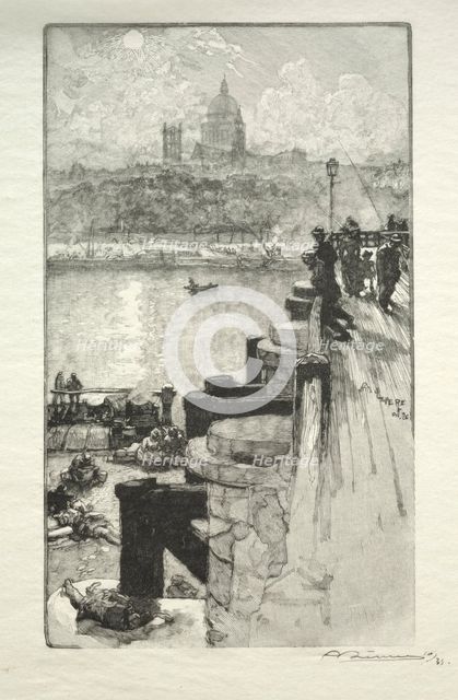 Montagne Ste. Genevieve. Creator: Auguste Louis Lepère (French, 1849-1918).