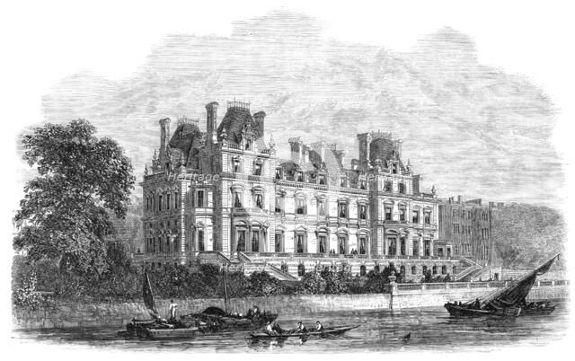 Montagu-House, Whitehall, the residence of the Duke of Buccleuch, 1864. Creator: Unknown.