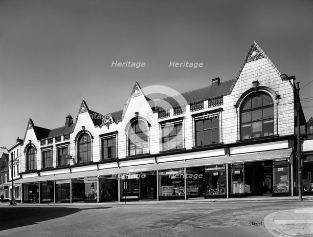 Montague Buildings, Mexborough, South Yorkshire, 1963. Creator: Michael Walters.