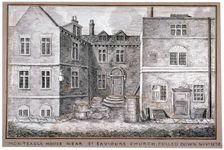 Montague House, Montague Close, Southwark, London, 1808. Artist: Anon