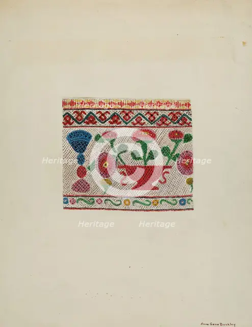Montaleto (Head Scarf), c. 1937. Creator: Ann Gene Buckley.