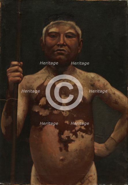 Montana Indian, ca. 1890-1892. Creator: Unknown.