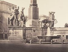 Monte Cavallo, 1848-52. Creator: Eugène Constant