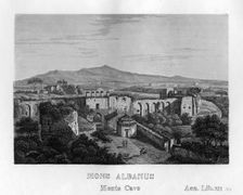 Monte Cavo, Italy, c1833. Creator: Unknown
