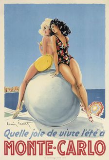 Monte-Carlo, c1948. Creator: Icart, Louis Justin Laurent (1888-1950)