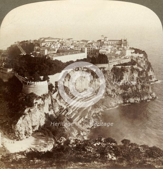'Monte Carlo's Capital, Monaco - In the smallest principality on earth', 1899. Creator: Underwood & Underwood.