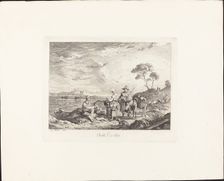 Monte Circello, 1831. Creator: Ludwig Richter