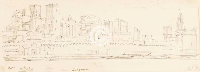 Monte Janiculo from Ceasar's Palace, 1825. Creator: James William Giles.