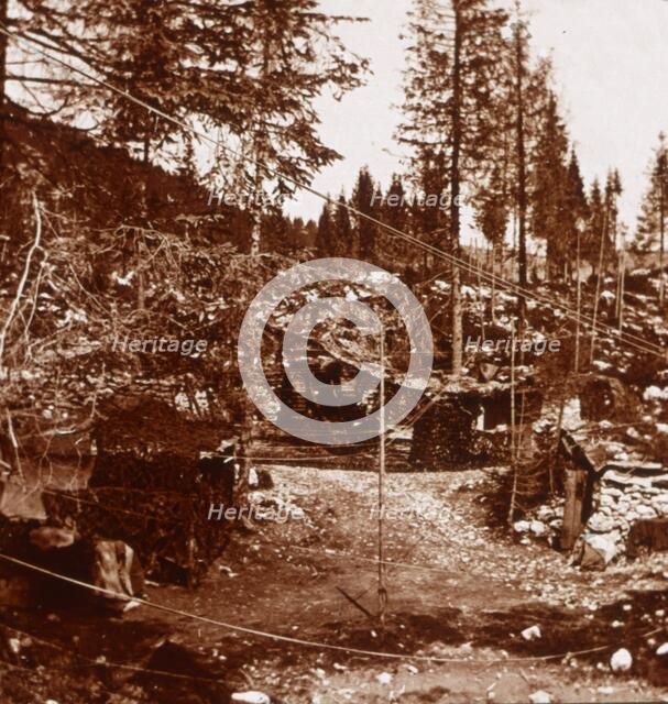 Monte Tomba, Italy, c1914-c1918. Artist: Unknown.