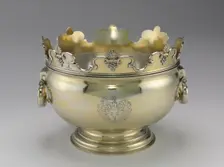 Monteith Bowl, 1715-1716. Creator: Benjamin Pyne (British)