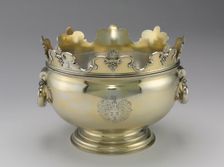 Monteith Bowl, 1715-1716. Creator: Benjamin Pyne (British)