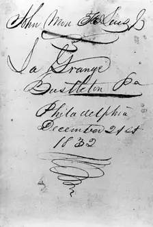 Montelius Dye Recipe Book, Pennsylvania, 1832. Creator: John Montelius, Jr.