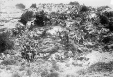 Montenegrins attacking Becic [i.e., Decic] Fort, between c1910 and c1915. Creator: Bain News Service