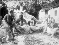 Montenegro - an outpost of the Malissori, between c1910 and c1915. Creator: Bain News Service