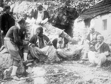 Montenegro - an outpost of the Malissori, between c1910 and c1915. Creator: Bain News Service