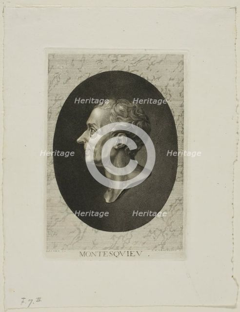 Montesquieu, n.d. Creator: Jean-Baptiste de Grateloup.