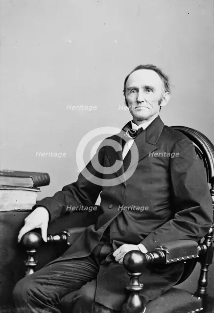 Montgomery Blair, between 1855 and 1865. Creator: Unknown.