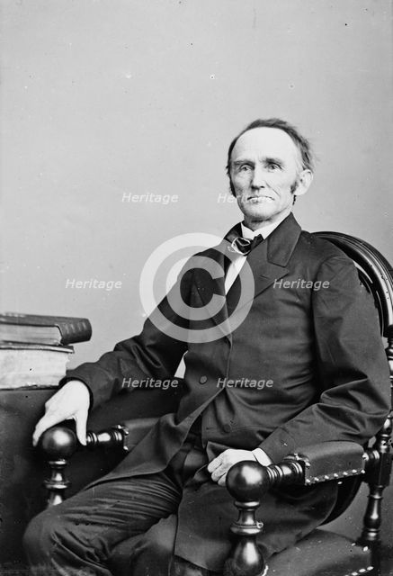 Montgomery Blair, between 1855 and 1865. Creator: Unknown.