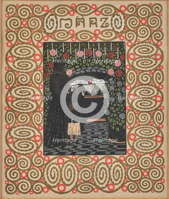 Monthly newsletter: March. Creator: Krenek, Carl (1880-1949).