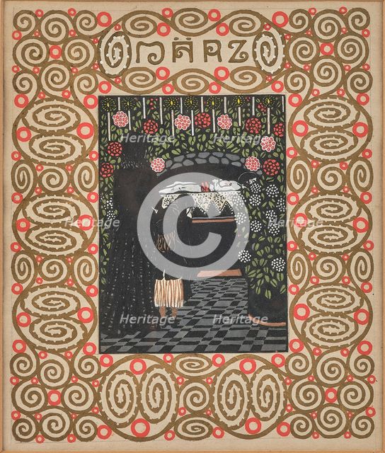 Monthly newsletter: March. Creator: Krenek, Carl (1880-1949).