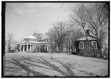Monticello - exterior, between 1914 and 1918. Creator: Harris & Ewing