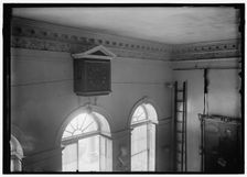 Monticello - hall clock, between 1914 and 1918. Creator: Harris & Ewing