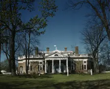 Monticello, home of Thomas Jefferson, Charlottesville, Va., 1943. Creator: John Collier