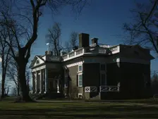 Monticello, home of Thomas Jefferson, Charlottesville, Va., 1943. Creator: John Collier