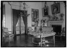 Monticello - parlor, between 1914 and 1918. Creator: Harris & Ewing