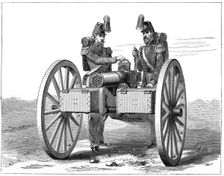 Montigny mitrailleuse, 1870. Creator: Unknown