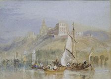 Montjean, c1830. Artist: JMW Turner