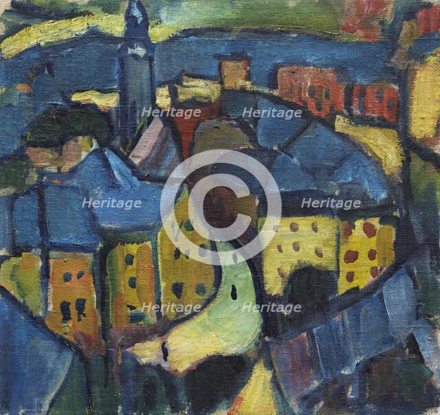 Montjoie (Monschau II), 1912. Creator: Stenner, Hermann (1891-1914).