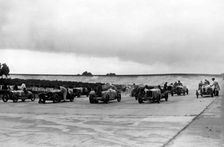 Montlhery in 1920's, showing banking. Creator: Unknown
