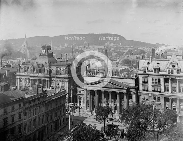 Montreal from the Church of Notre Dame, c1900. Creator: Unknown.