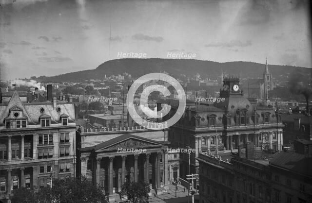 Montreal from the Church of Notre Dame, c1900. Creator: Unknown.